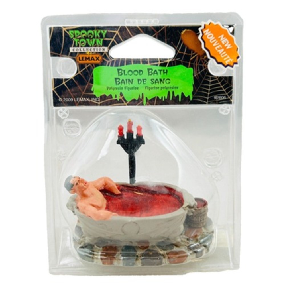 Lemax BLOOD BATH 2009 Spooky Town Halloween Figure‎ Vampire #92606 New